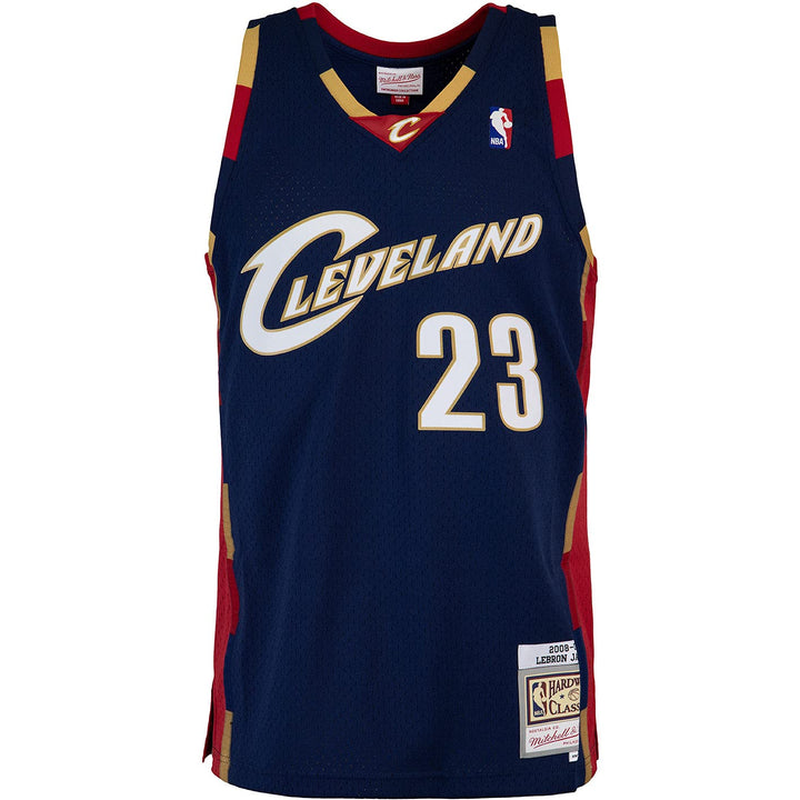 Mitchell & Ness Swingman LeBron James Cleveland Cavaliers 08/09 Trikot L Navy, L Navy