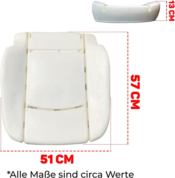 BREMER SITZBEZÜGE Sitzpolster kompatibel mit Mercedes Vito Viano W639 Schaumpolster Sitzschaum Vorde