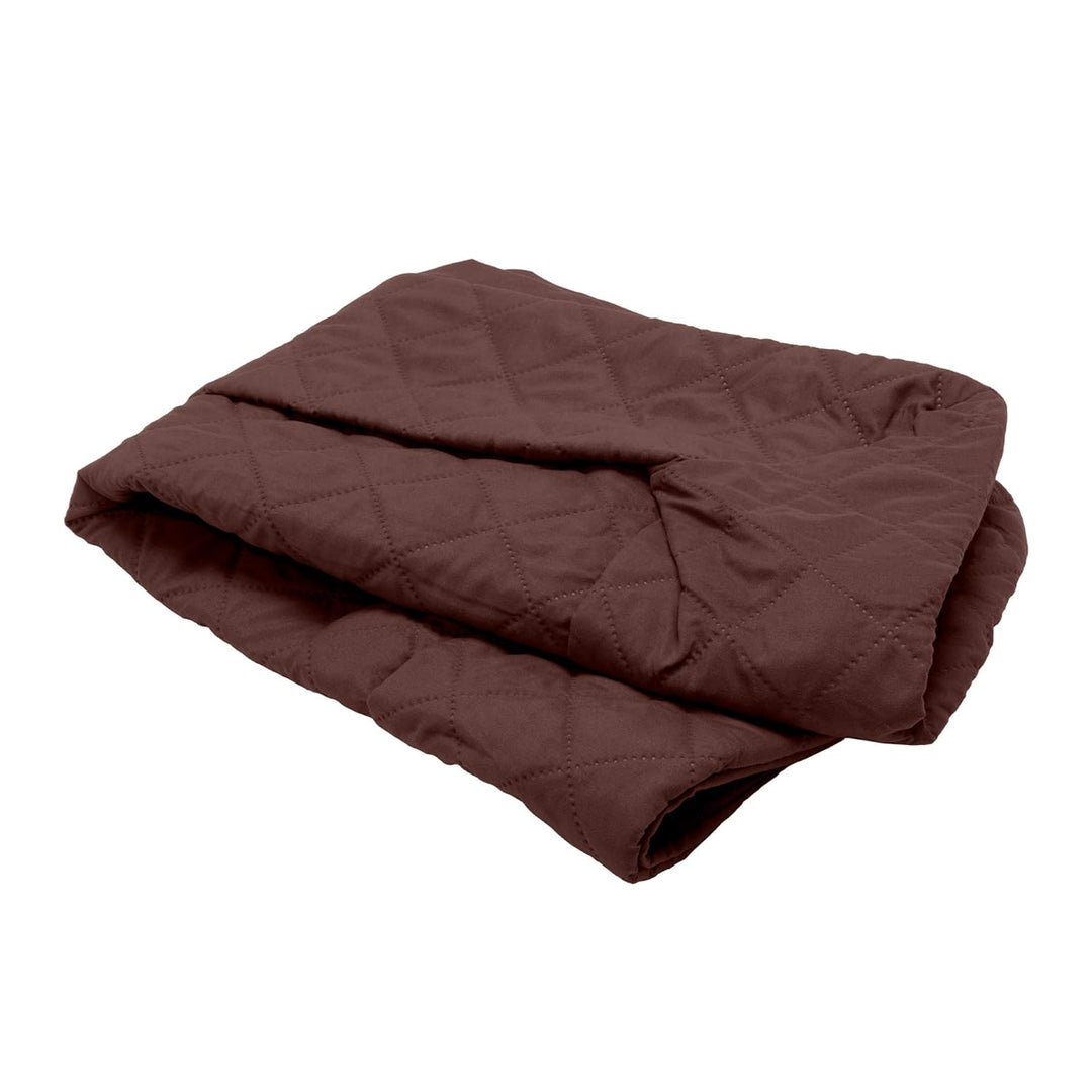 Furhaven Ersatzbezug für Hundebett, gesteppt, Kaffeebraun, Grösse XL Gestepptes Kaffeebraun Jumbo Nu