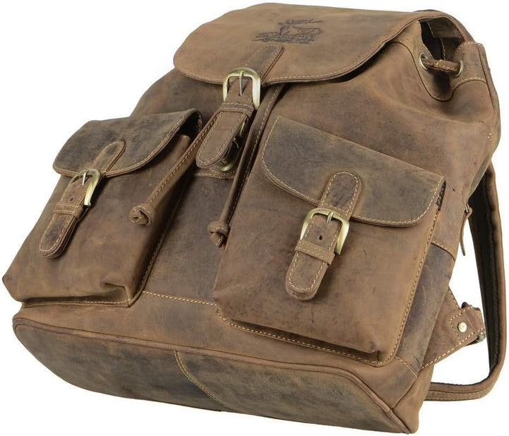 Greenburry Vintage Rucksack Leder 40 cm