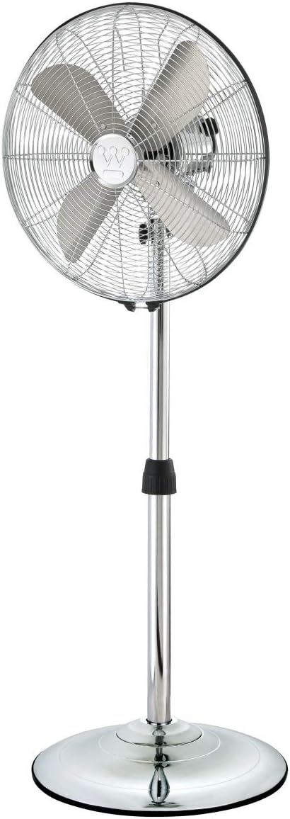 Westinghouse Lighting Silver Stream/ 40 cm, 3in1 Portable Ventilator, Installation als Tisch-, Stand