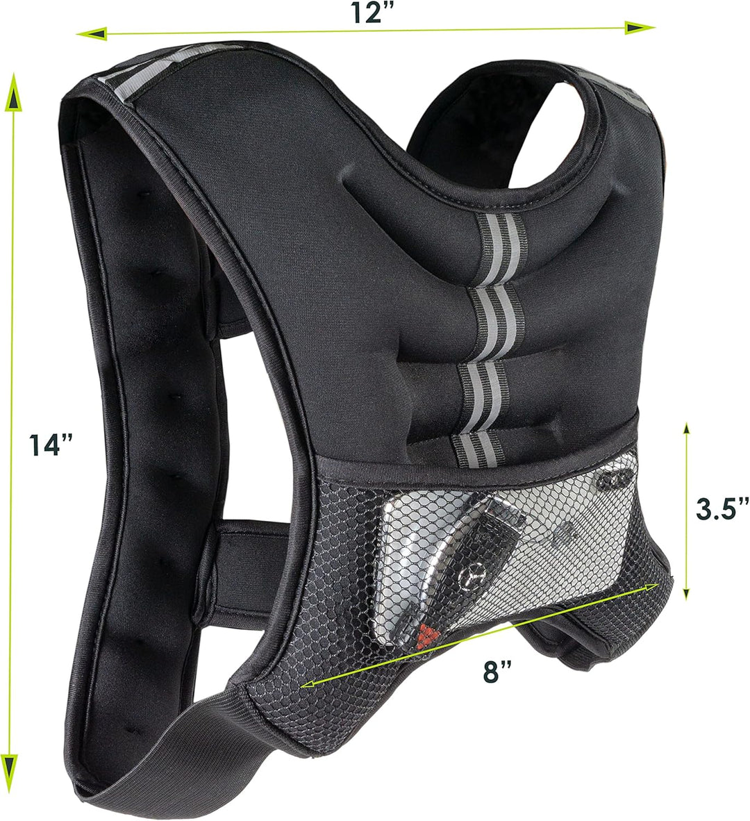 ProsourceFit Trainingsweste für Gewichtheben, Laufen und Fitness, Körpergewichtstraining, Männer und