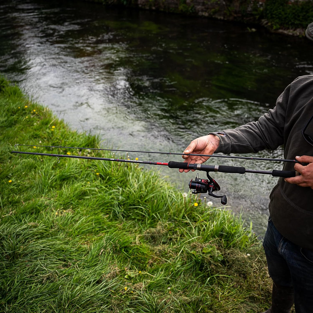 Abu Garcia Cardinal X Spinnruten- und Rollenkombination – Spinnangelsetup für Forelle, Barsch, Lachs