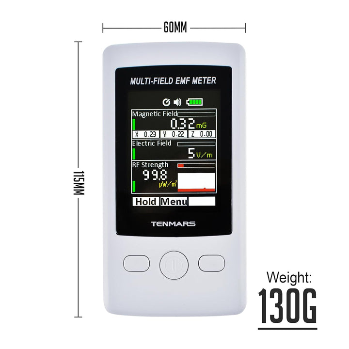 Multi-Feld EMF Meter Tasche ELF RF Gauss Meter 2000mG Elektromagnetisch Elektrisch RF Feld Stärke Pr