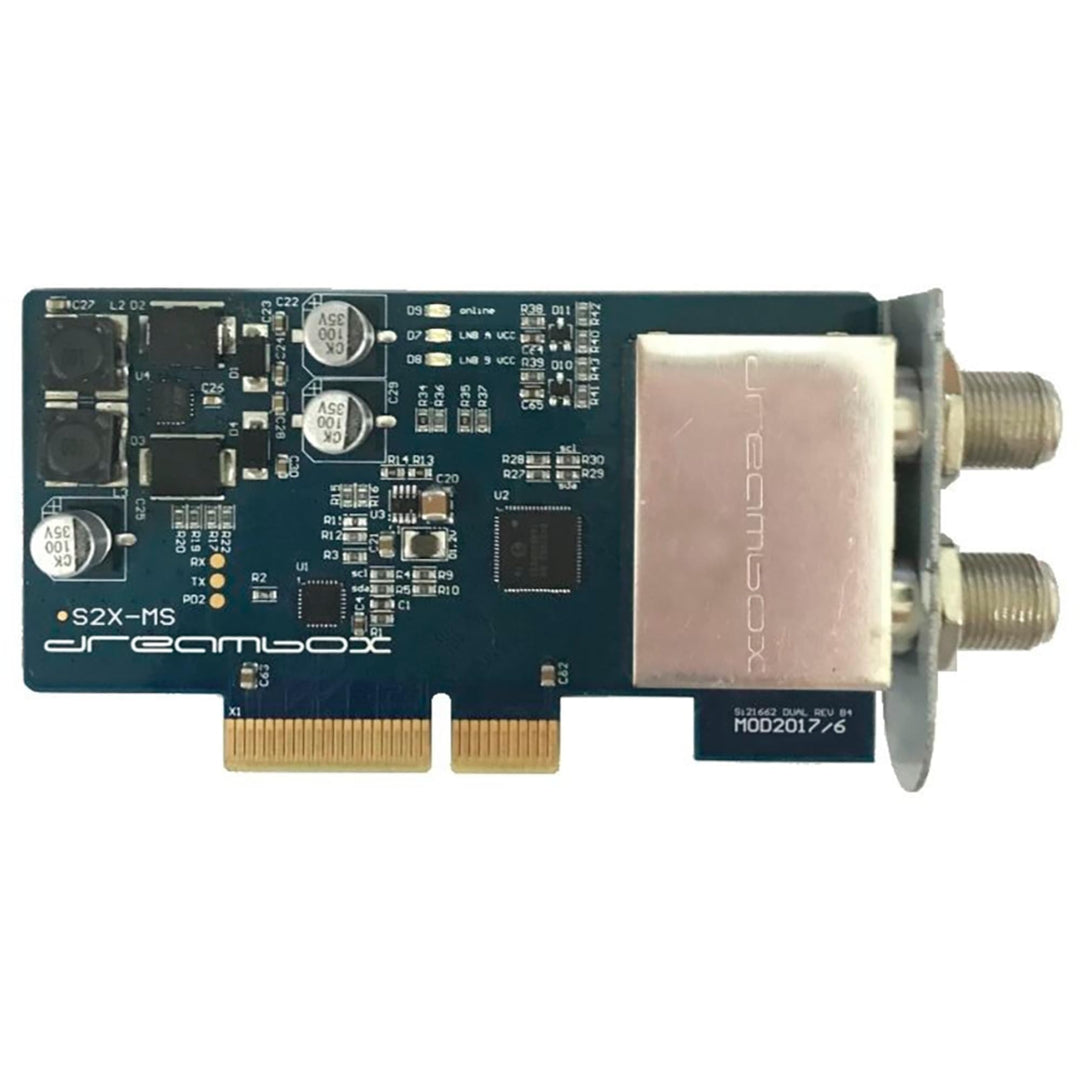 Dreambox DVB-S2X Multi-Stream Dual Tuner Silber