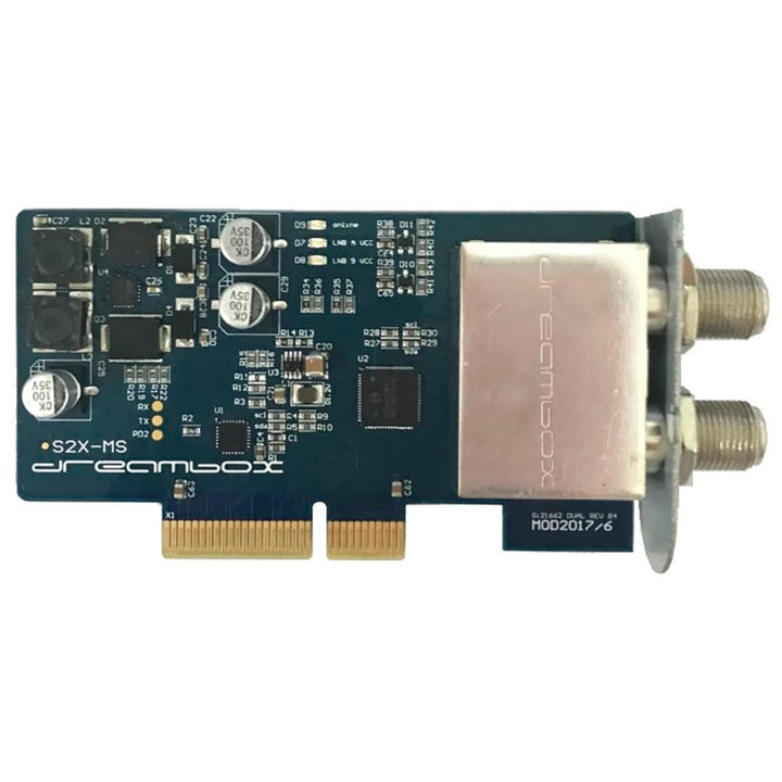 Dreambox DVB-S2X Multi-Stream Dual Tuner Silber