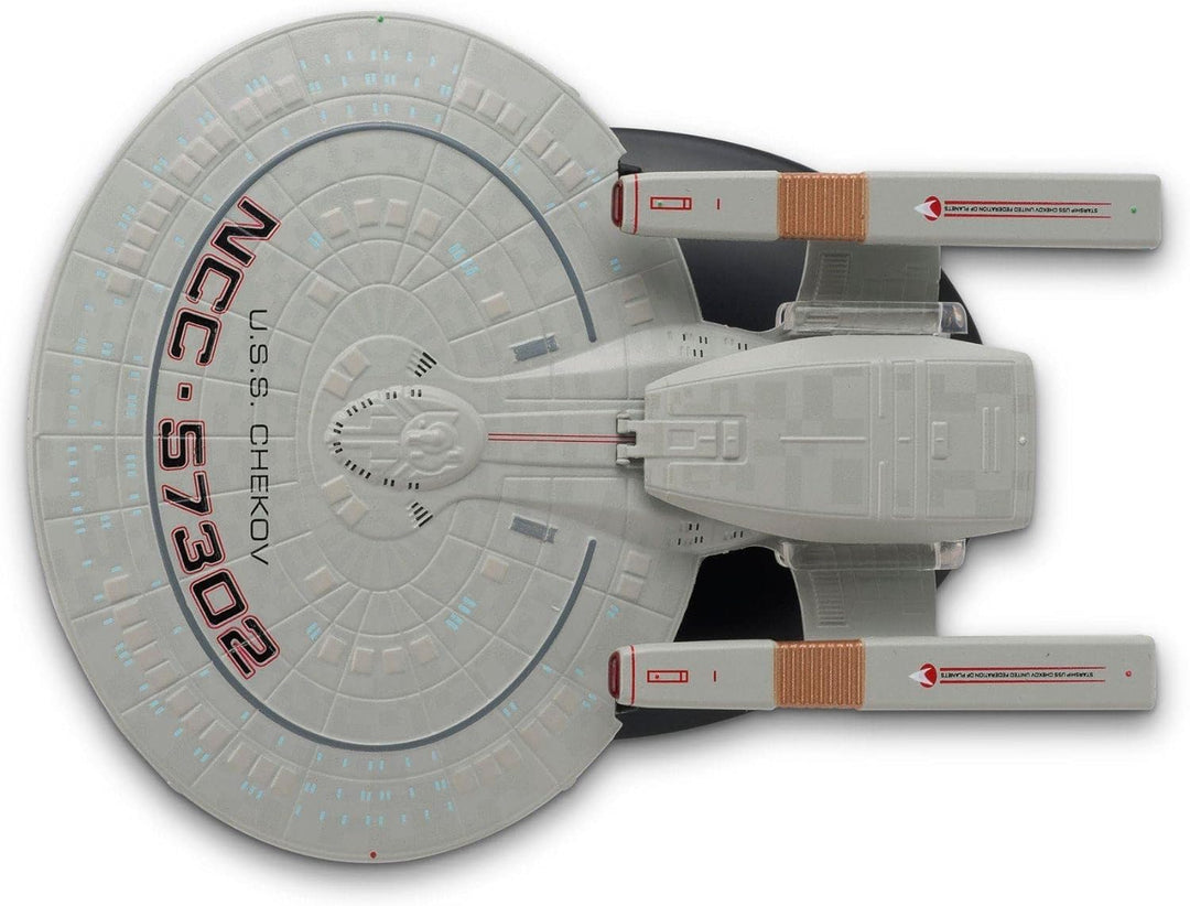 Eaglemoss Star Trek Starships Vehicle & Collectors Magazine #110: U.S.S. Chekov Springfield Class