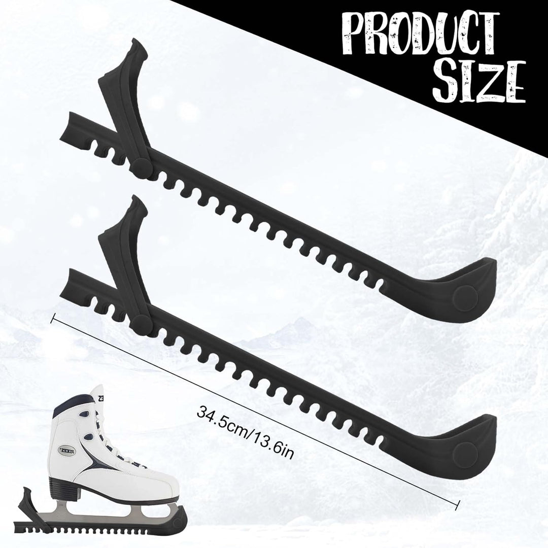 Schlittschuhschützer, Hockeyschuhe Schlittschuhkufenabdeckungen, verstellbare Schnallen Schlittschuh