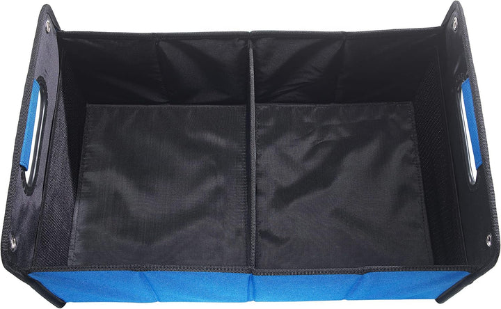 CB Präsentwerbung GmbH Kofferraumtasche aus Polyester mit stabilem Boden (blau - neutral) - Klappbox