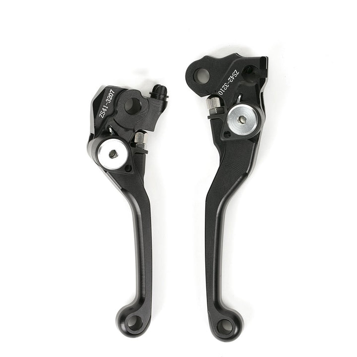 YJS Motorrad Kupplung Bremshebel CNC Dirt Bike Pivot Bremskupplungshebel für HONDA CRF450R/CRF250R 2