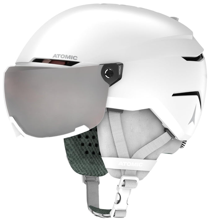 ATOMIC Savor Visor JR Skihelm mit Visier - Für Kinder & Jugendliche - Max. Stossdämpfung - Active Ai