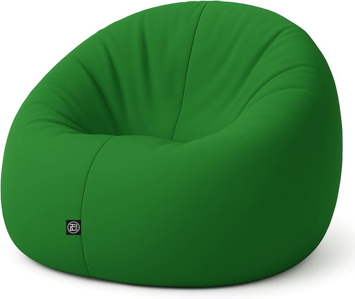 PATCH HOME Sitzsack 2 in 1 Sitzkissen Bodenkissen für Erwachsene &amp; Kinder - Gaming mit Füllung Kisse