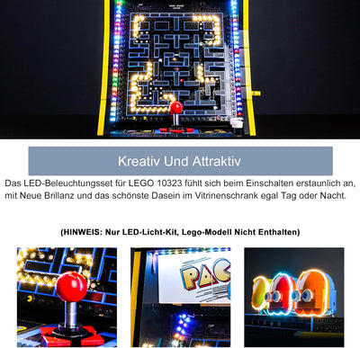 Music Version Led Beleuchtungsset für Lego PAC-Man Arcade (Nicht Lego), Dekorationsbeleuchtungsset f