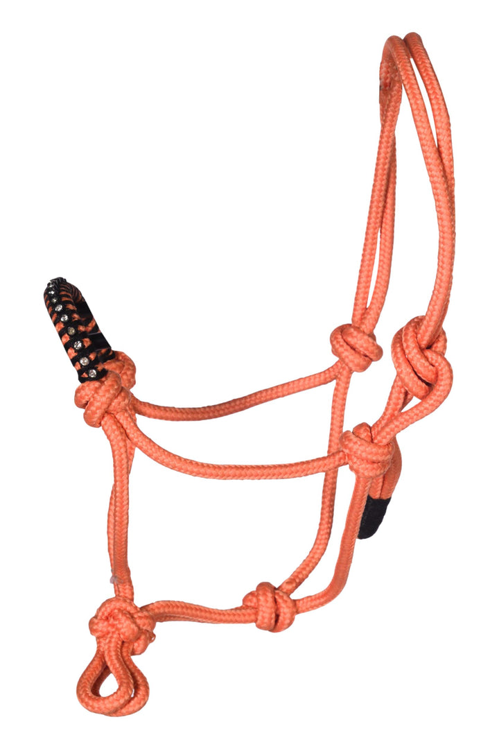 Holly & Claire Knotenhalfter für Hobby Horse/Steckenpferd – 14326 Modell 4200 (Orange) | Hochwertige