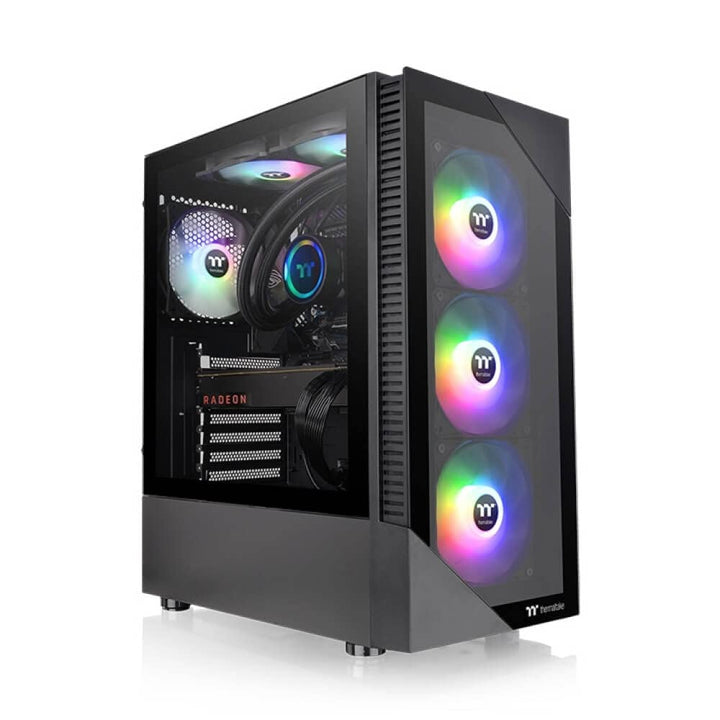 Thermaltake View 200 TG ARGB | ATX Mid Tower Chassis, CA-1X3-00M1WN-00