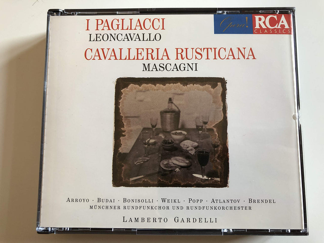 Leoncavallo: I Pagliacci/Mascagni: Cavalleria Rusticana (Gesamtaufnahme(ital.)), Audio-CD