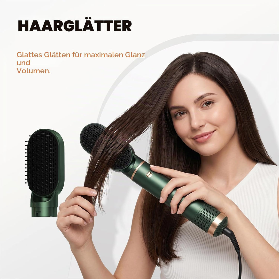 OKWRAP Haarstyler Hair Styler Set Hairstyler 5 in 1, Multistyler Haare Mit Föhn mit Lockenstab Autom