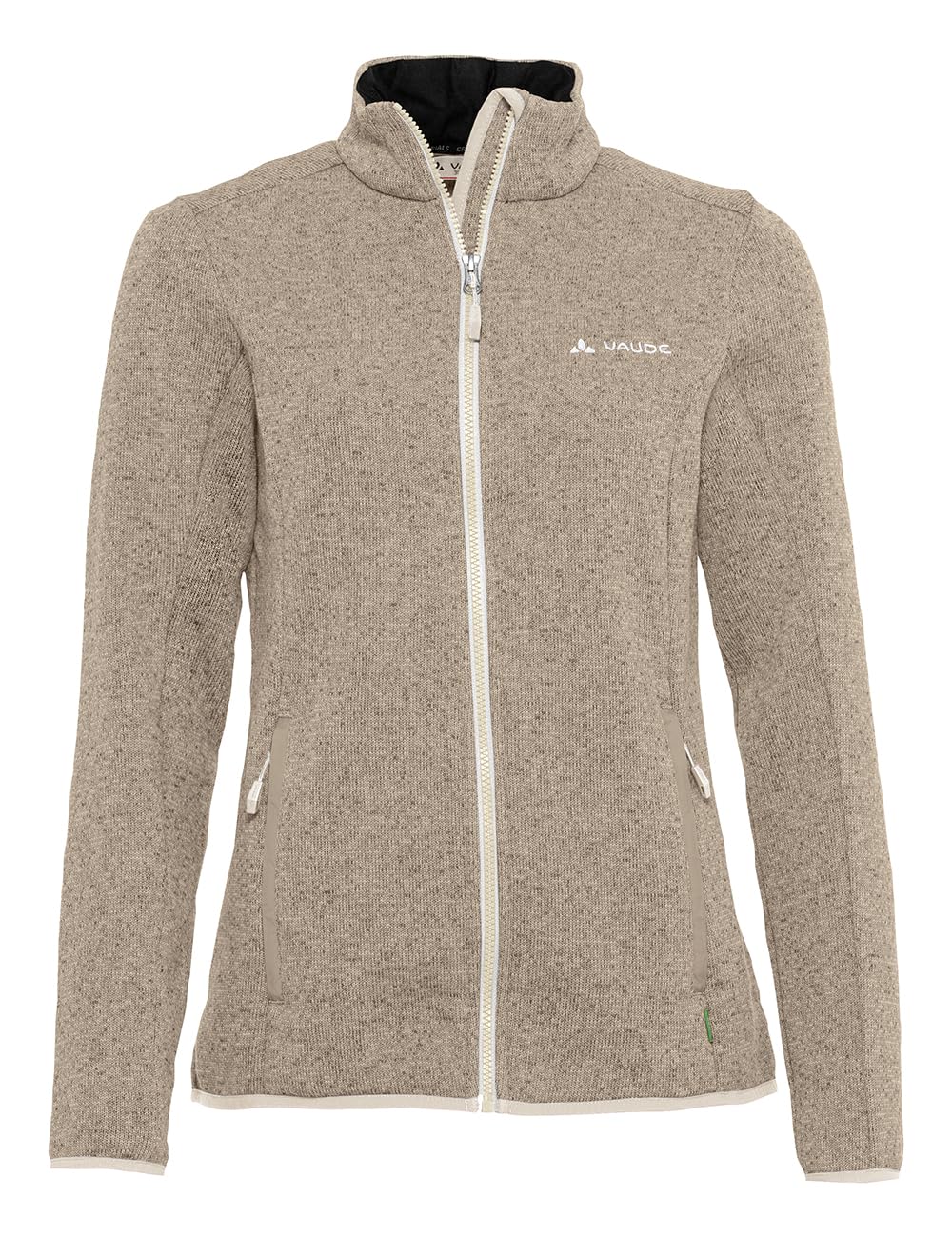 VAUDE Women's Rienza Jacket IV - Fleecejacke Damen, Weiss