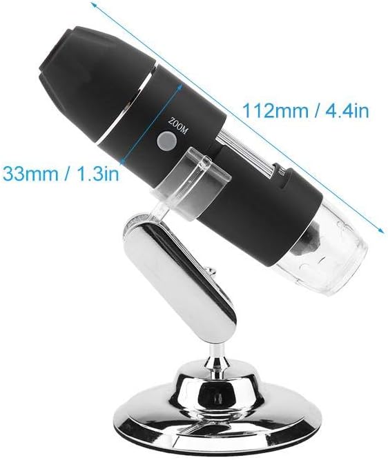 USB Digital Mikroskop, Elektronisches Hand Mikroskop Mikroskop Kamera HD 1600X-Vergrösserungs Endosk