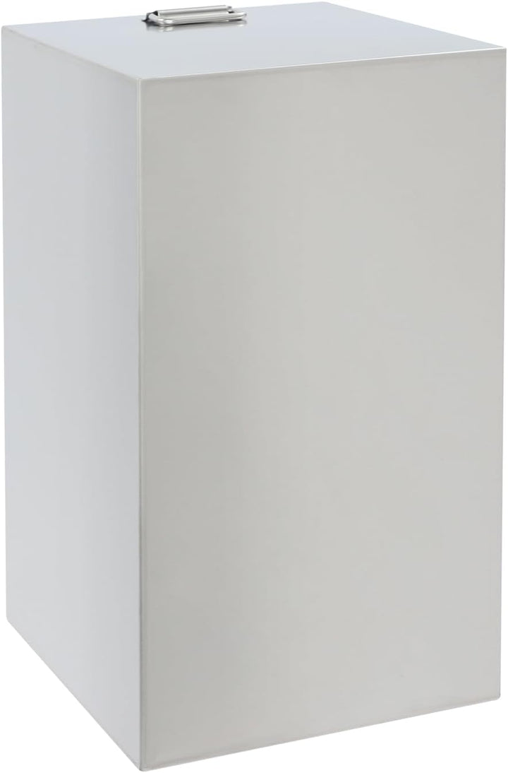 Wasserbad-Einkochtopf, 50L, Edelstahl 201, Einkochtopf für den Herd, Rechteckig, Silber, 52,1x29,2x3
