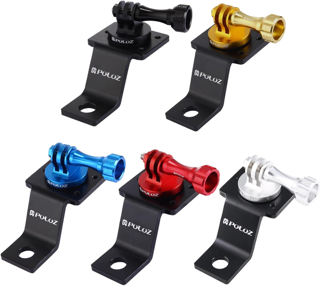 PULUZ Go pro Motorrad Halterung, Action Cam Motorrad Halterung für GoPro Hero12 Black / Hero11 /10/9