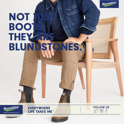 BLUNDSTONE Classic 587, Unisex-Erwachsene Chelsea Boots 37 EU Braun, 37 EU Braun