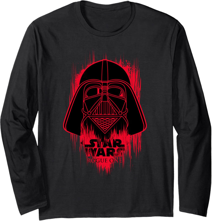 Star Wars Rogue One Darth Vader Head Rush Langarmshirt