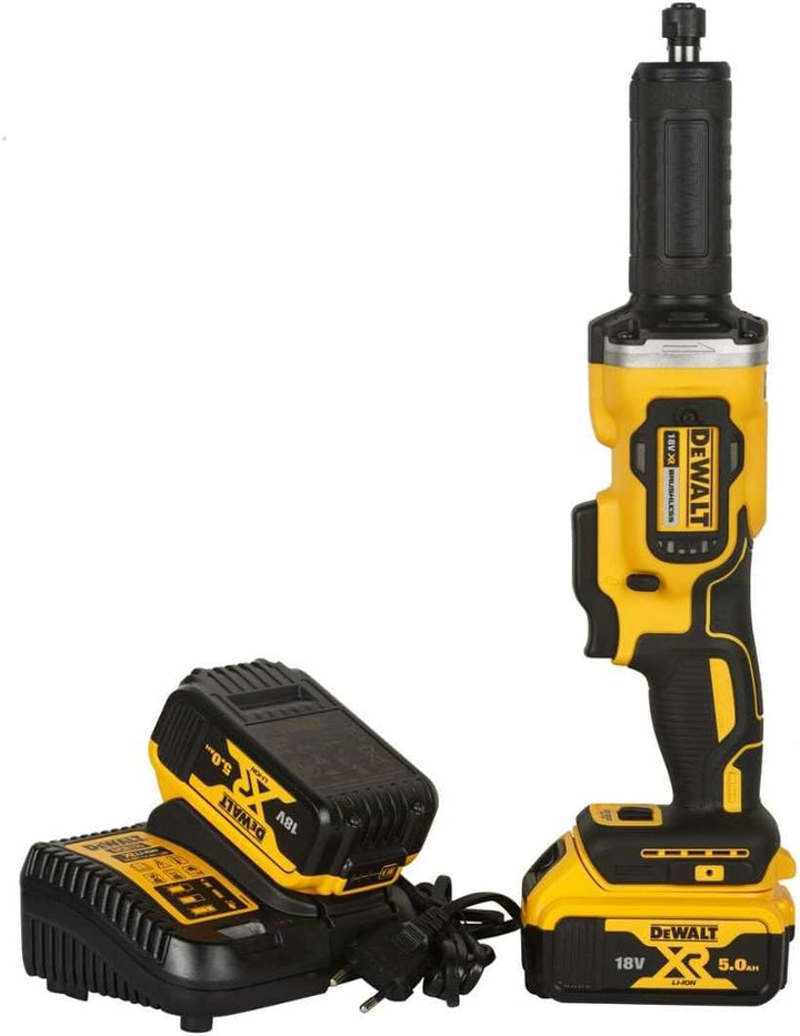 Dewalt DCG426P2-QW Akku-Geradeschleifer El. 18V/5,0Ah, 18 V