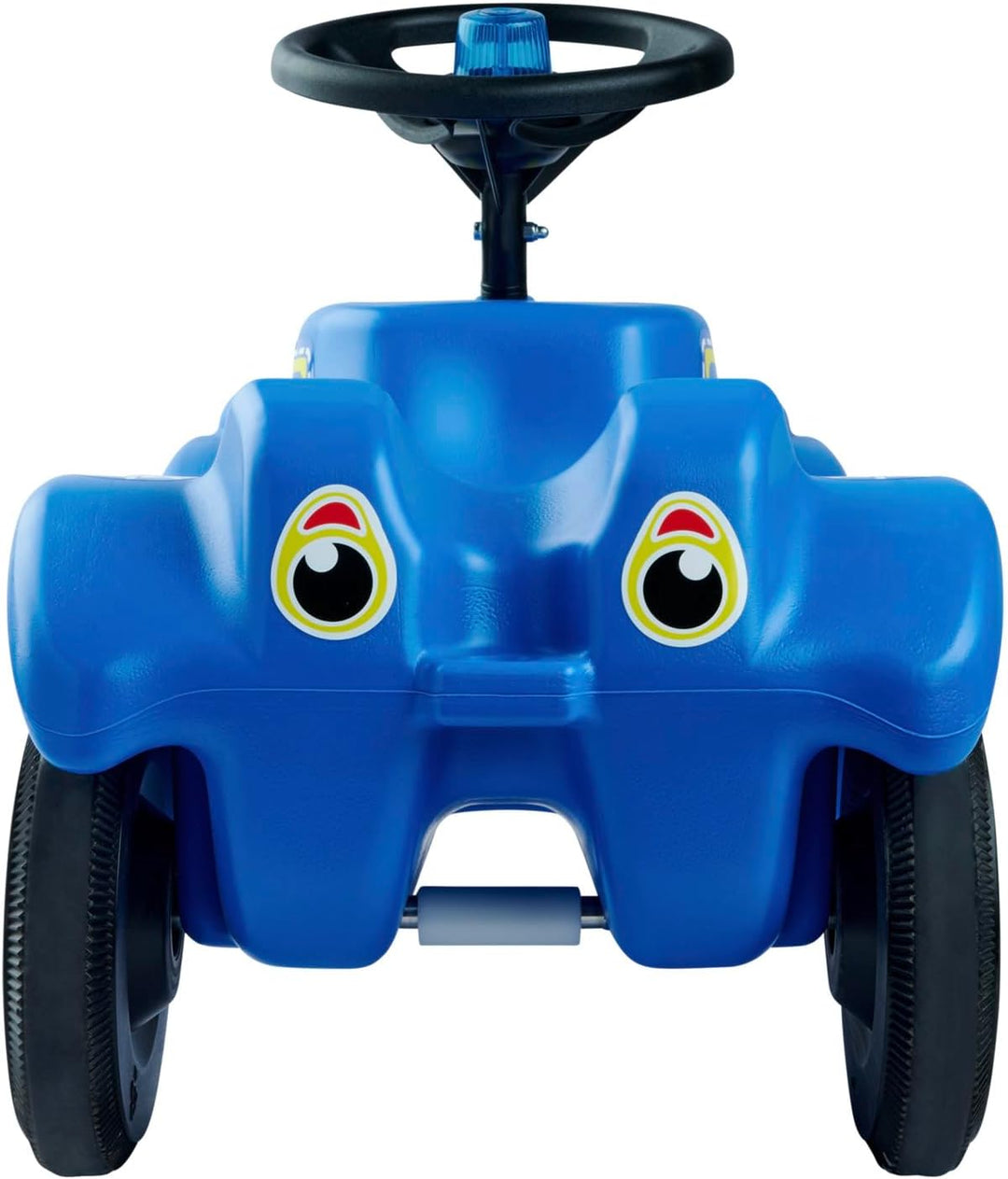 BIG-Bobby-Car Classic Police - Kinderfahrzeug mit Aufklebern im Polizei Design für Jungen und Mädche