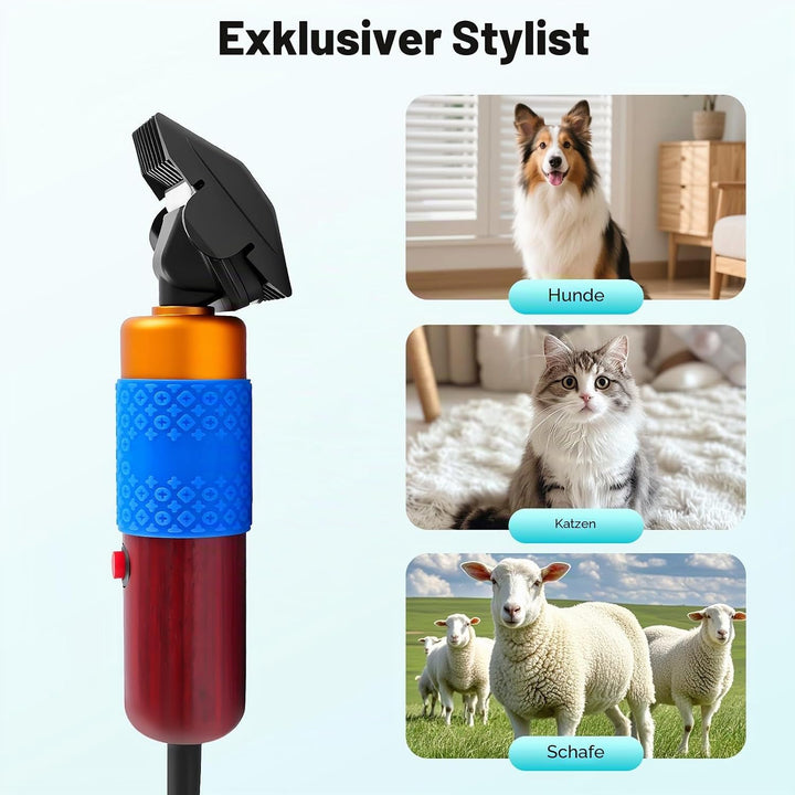 Elektrisch Schafschermaschine 200W Pet Hundeschermaschine Schermaschine Haustier Hundetrimmer Tierha