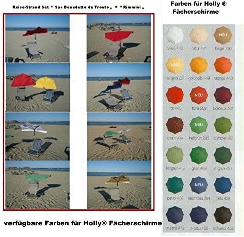 Fächerschirm ORANGE - Holly-Sunshade Beach and Shore ®