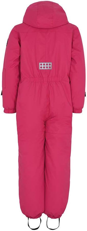 LEGO Unisex Kid's Lwjipe-Basic Snowsuit 86 494 Dark Pink, 86 494 Dark Pink