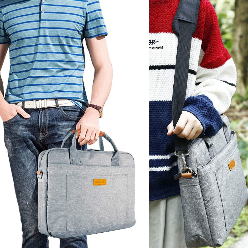 DOB SECHS 15-15.6 Zoll Laptoptasche Aktentaschen Handtasche Tragetasche Schulter Tasche Notebooktasc