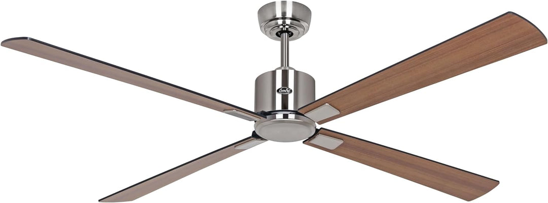Deckenventilator Eco Neo III 152 CH Schwarz/Teak