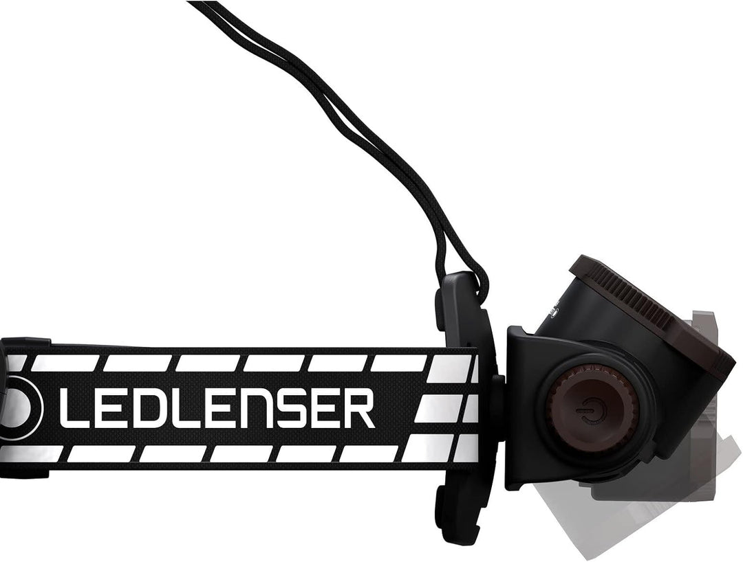 Ledlenser H7R Signature Premium Stirnlampe LED, aufladbar, wasserdicht IP67, 1200 Lumen, fokussierba