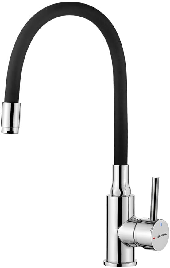GRIFEMA GRIFERÍA DE COCINA-G4002-2 | Küchenarmatur - Wasserhahn Küche mit Flexibler Auslauf, Hoher A