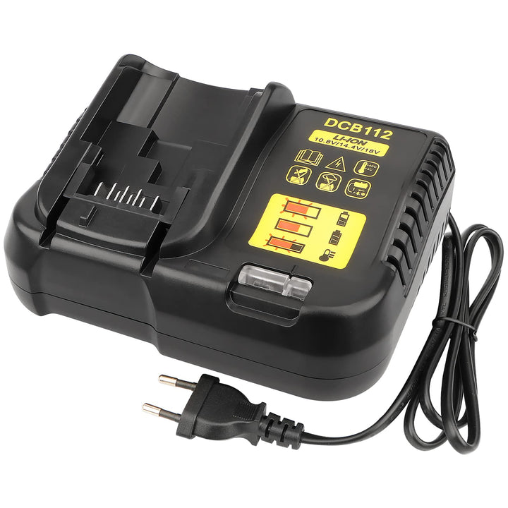 Li-Ion 10.8v -18V Akku Ladegerät Für DeWalt DCB112 DCB115 XR Multi Voltage