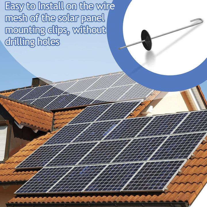 Photect Solar Panel Guard Clips Tier Guard Befestigung Clips Solar Panel Tier Guard Roll Kit Edelsta