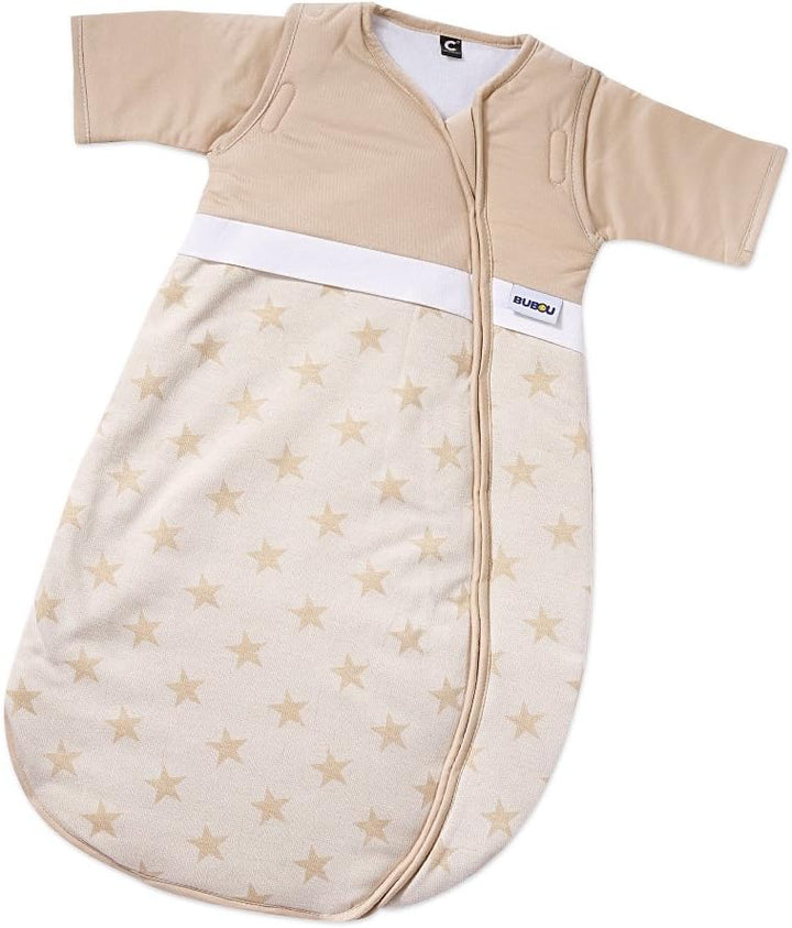 Gesslein 770199 Bubou Babyschlafsack mit abnehmbaren Ärmeln: Temperaturregulierender Ganzjahreschlaf