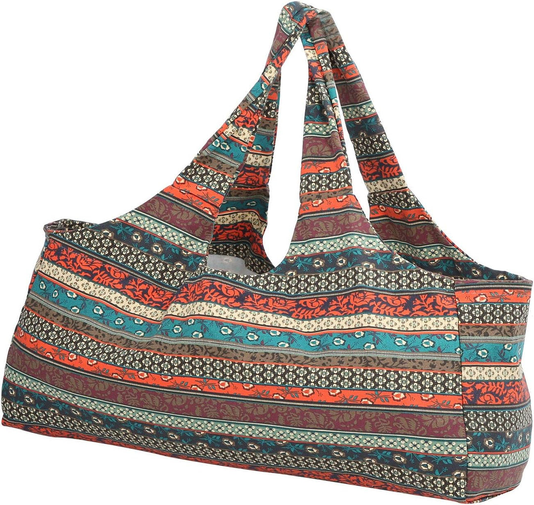 Grosse Yogatasche mit Reissverschluss, Yogamattentasche, Sporthandtasche, Damen, Reisetasche, Multif