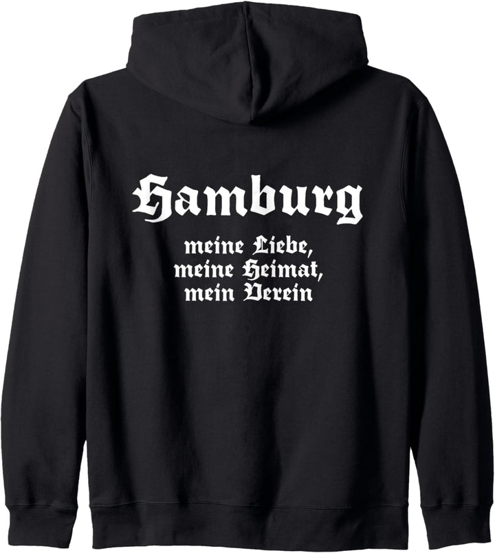 Hamburg Meine Liebe Meine Heimat Mein Verein Kapuzenjacke