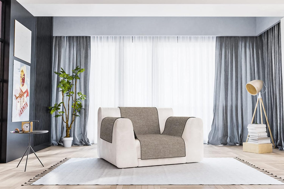 Komfort-Antigleiten-Sofa-Decke,1 Platz, Braun 1 Platz Braun, 1 Platz Braun