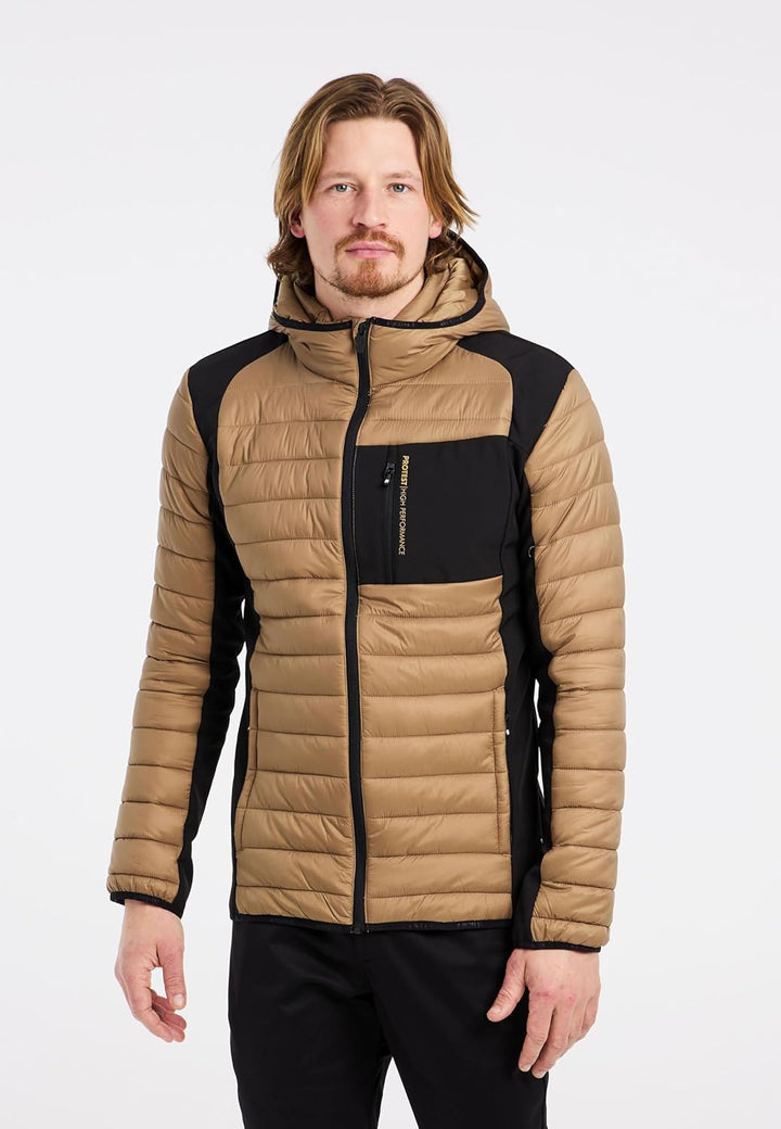 Protest Herren Oberbekleidungsjacke LETTON M Sandy Brown, M Sandy Brown