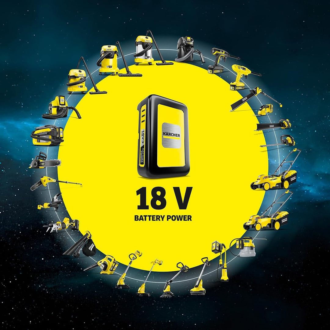 Kärcher Mobile Outdoor Cleaner OC 6-18 (Mitteldruck 24 bar, Flexschlauch 4m, ohne Akku und ohne Schn