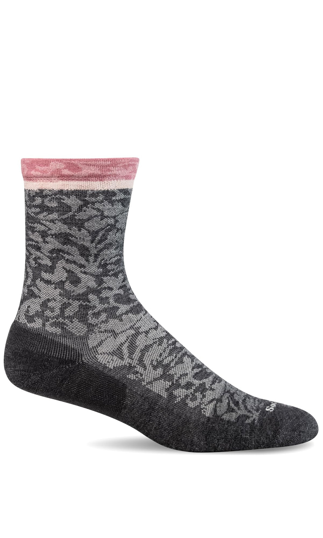 Sockwell Damen Plantar Cush Crew Socken M-L anthrazit, M-L anthrazit