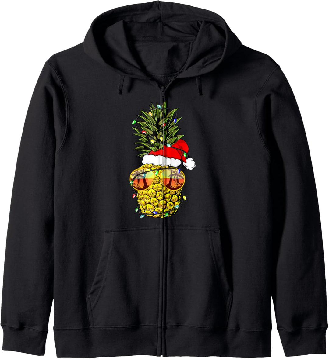 Ananas, Weihnachtsbaum oder Weihnachten im Juli, Ananas Kapuzenjacke