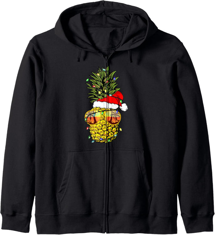 Ananas, Weihnachtsbaum oder Weihnachten im Juli, Ananas Kapuzenjacke