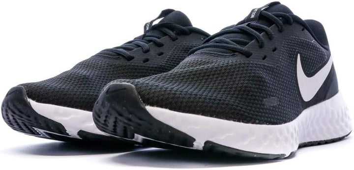 Nike Herren Revolution 5 Sneaker 44 EU Schwarz Black White Anthracite, 44 EU Schwarz Black White Ant