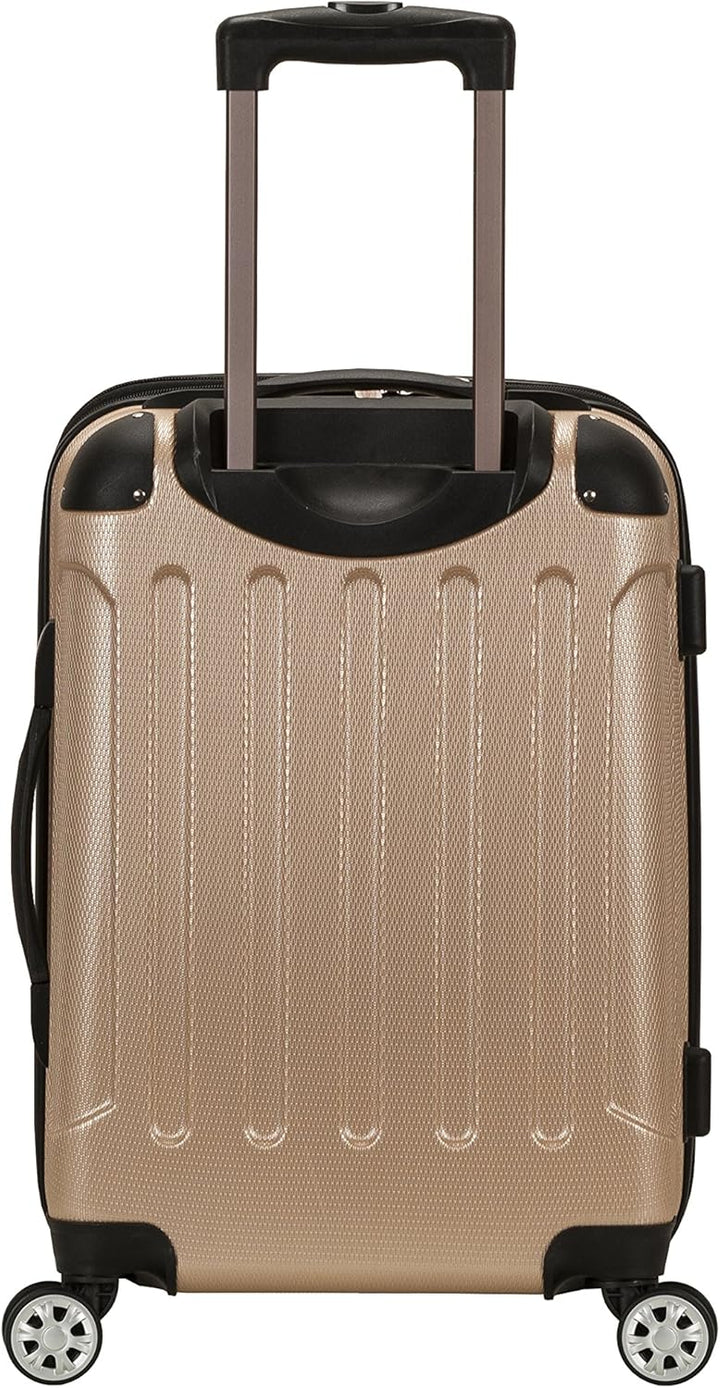 Rockland London Hartschalen-Trolley, champagnerfarben, 3-Piece Set (20/24/28), London Hartschalen-Ko