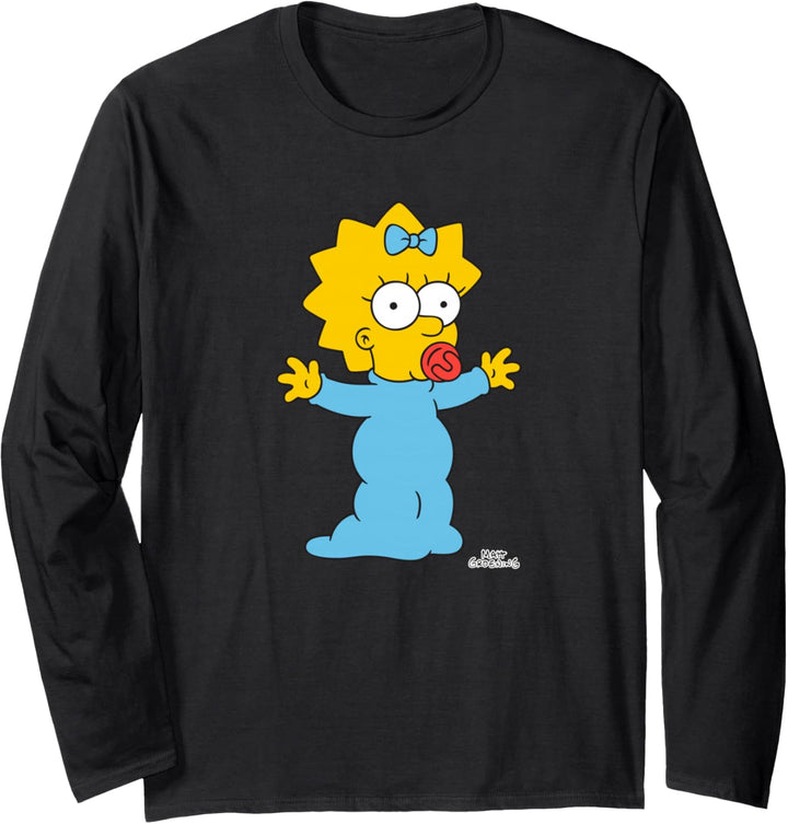 The Simpsons Maggie Needs A Hug Langarmshirt